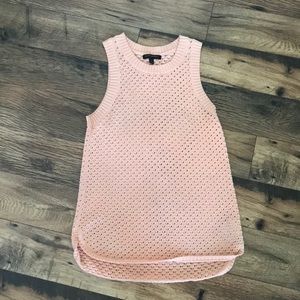 Banana Republic Sleeveless Peach Sweater